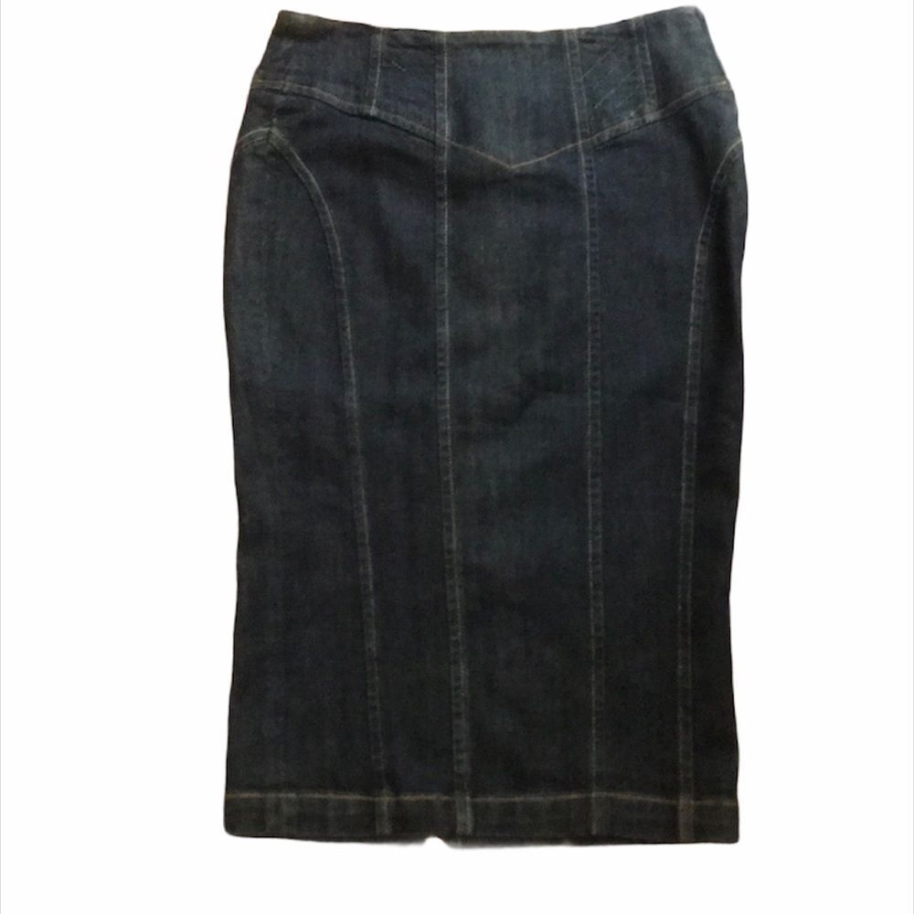 Bebe Jean Pencil Skirt Size 27